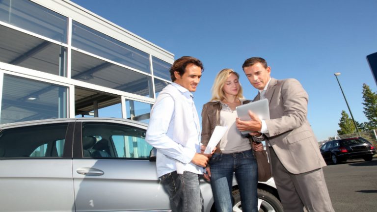 Several New And Used Vehicles Are Being Sold By A Barrington Auto Dealer